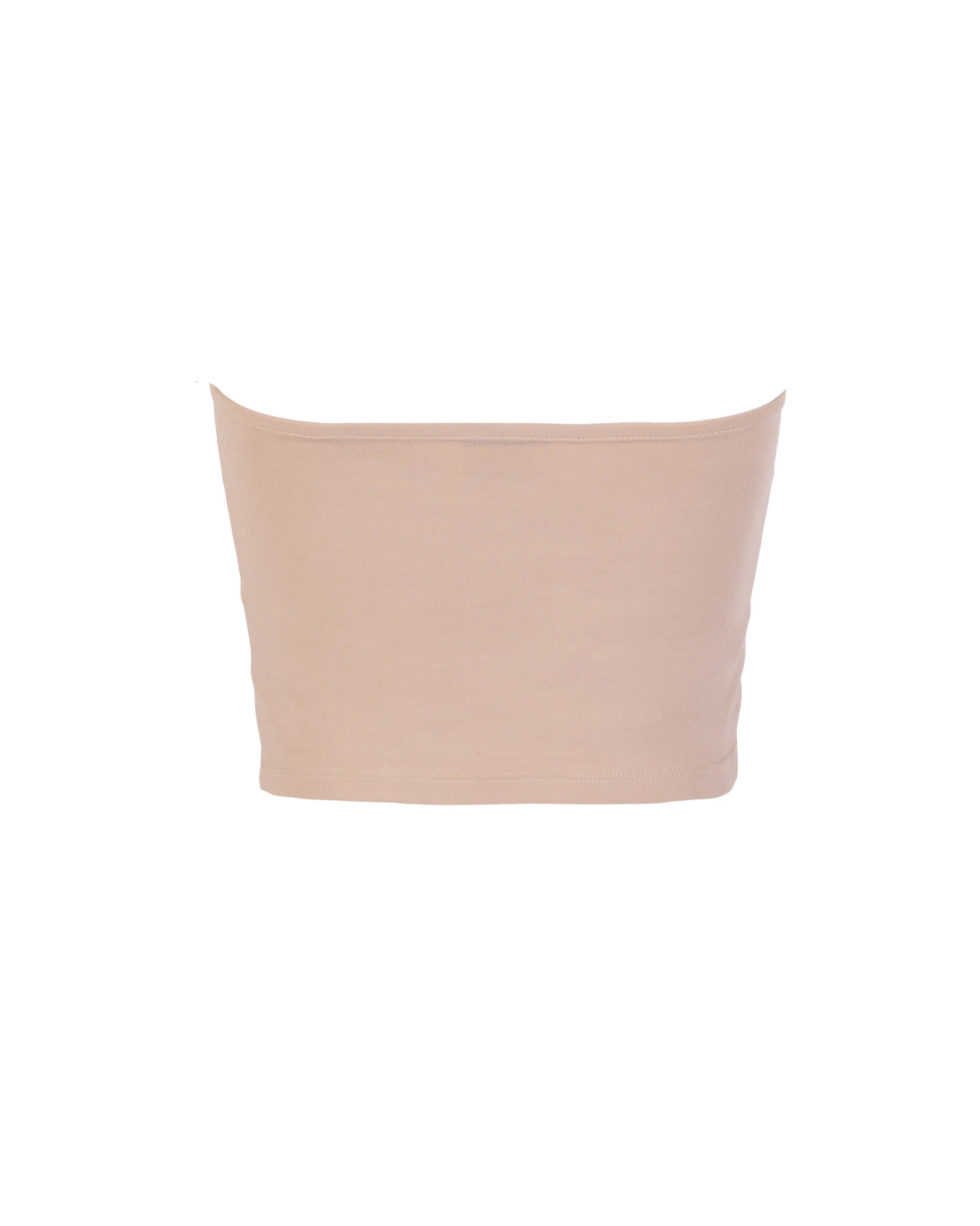 Bandeau Unterziehtop nude Freisteller hinten
