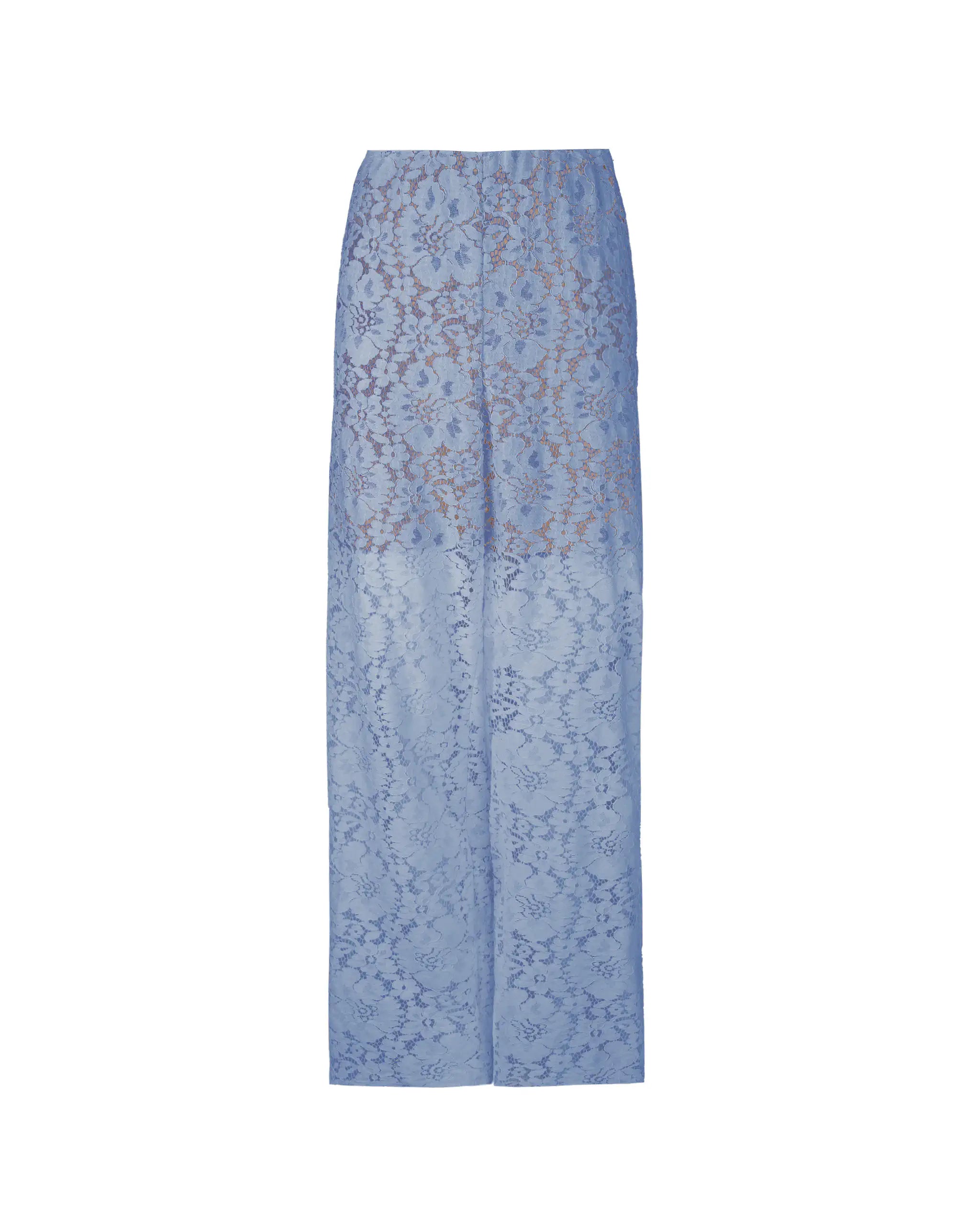 Charlie Hose aus Vintage Spitze in something blue Freisteller vorne