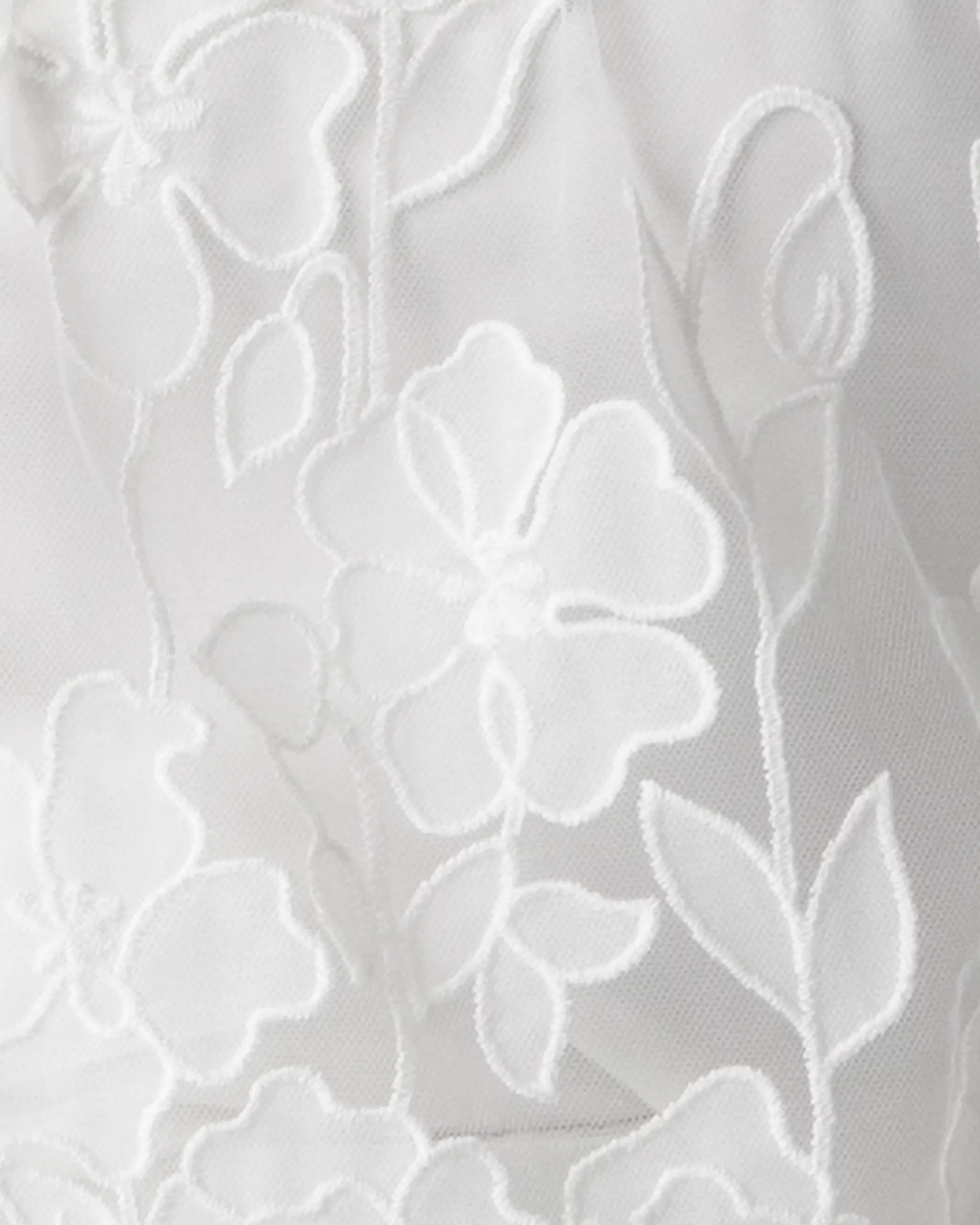 Stoff Detail Ivory Bloom