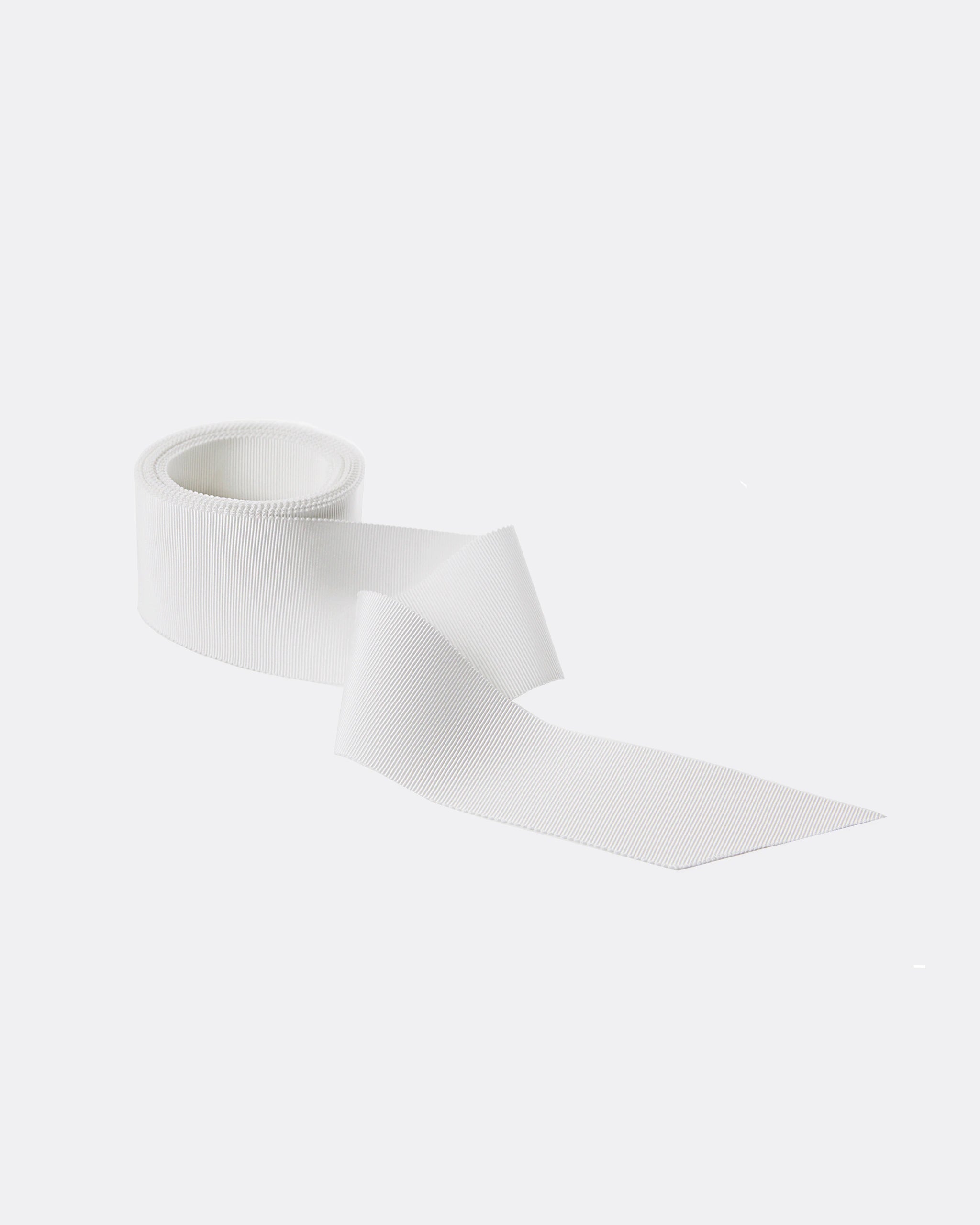 Grosgrain Schleifenband Ivory für Masche Freisteller