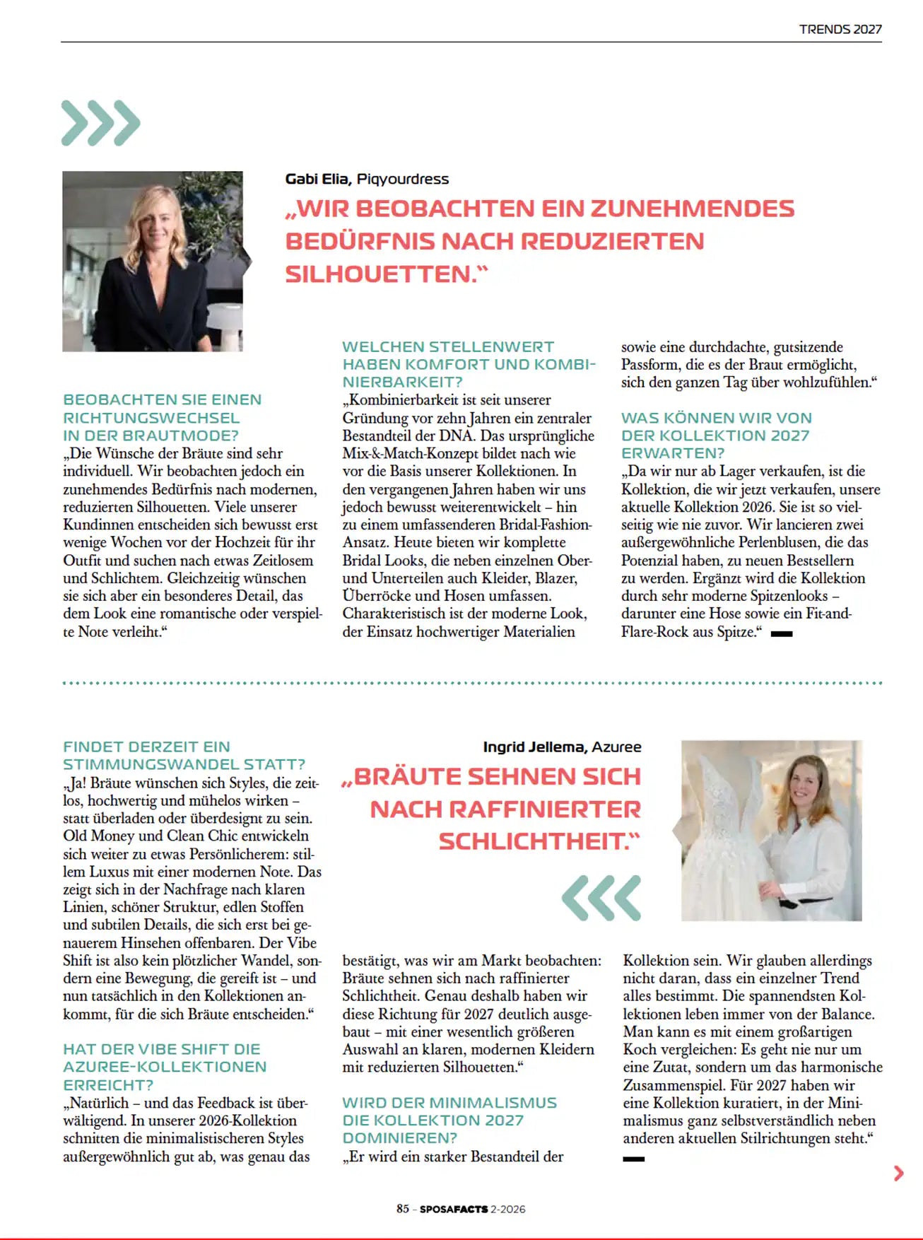 Sposa Facts Interview mit Gabi Elia über PIQYOURDRESS