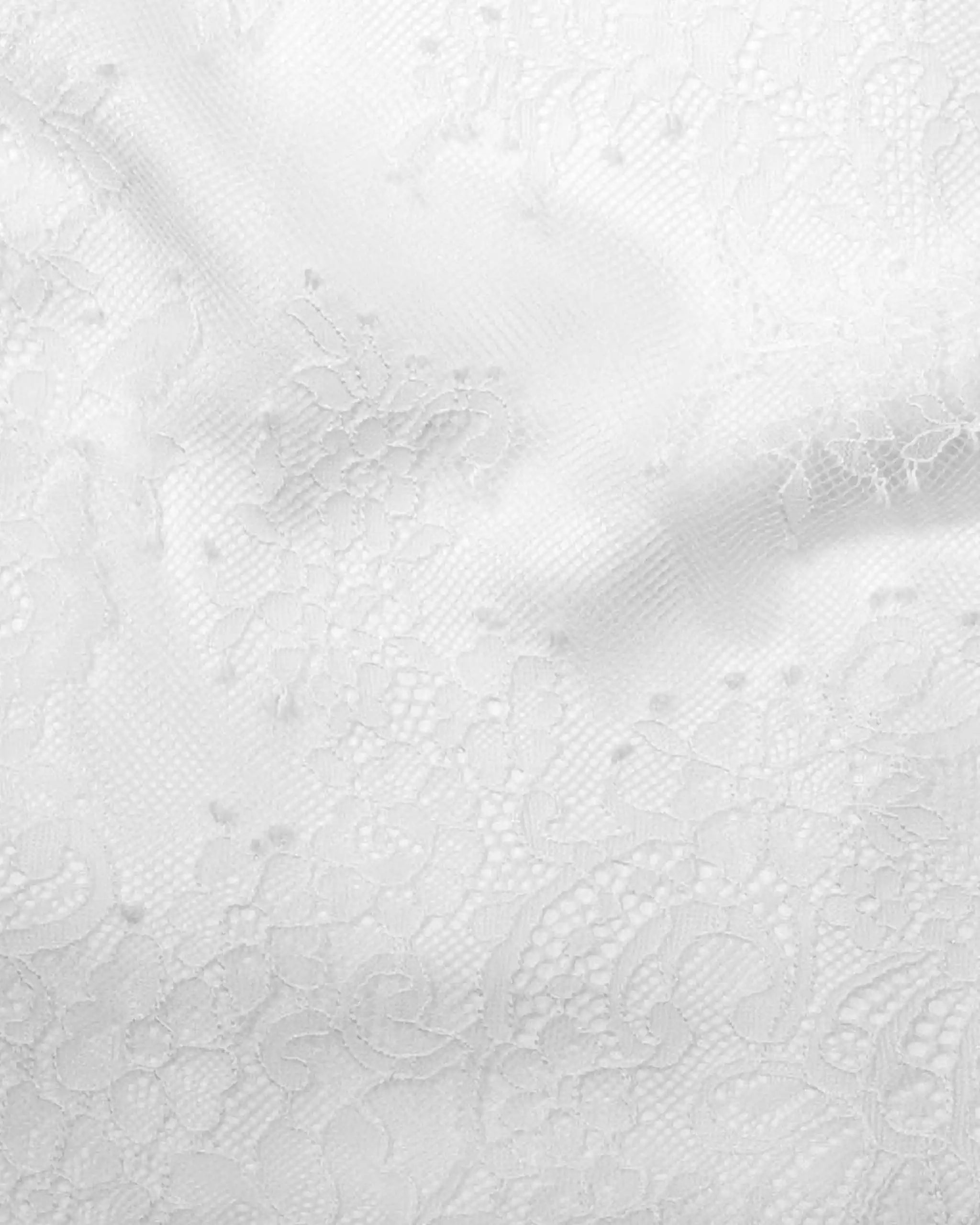 Stoffdetail ivory lace