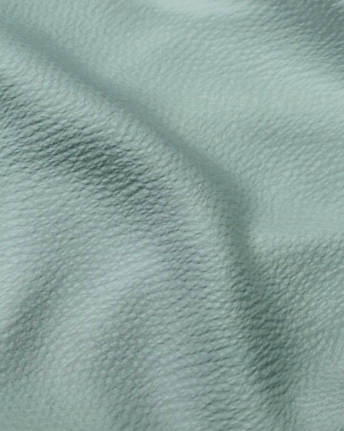 Mint Crepe Satin Stoffdetail