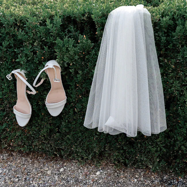 Brautschuhe und Accessoires, Sandalen, Schleier