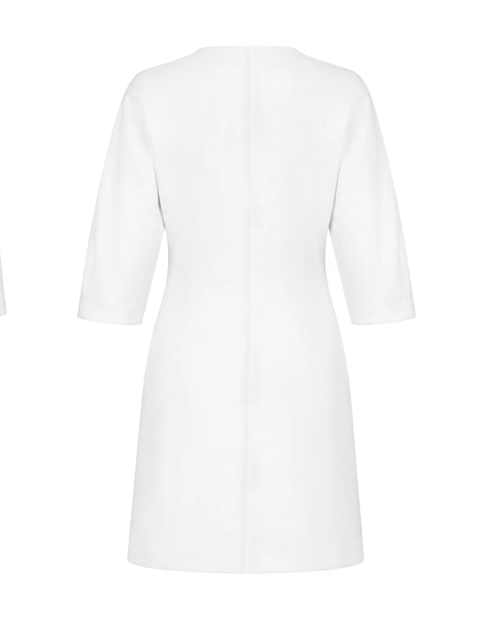 BRAUT BLAZERKLEID Ivory Twill Freisteller hinten