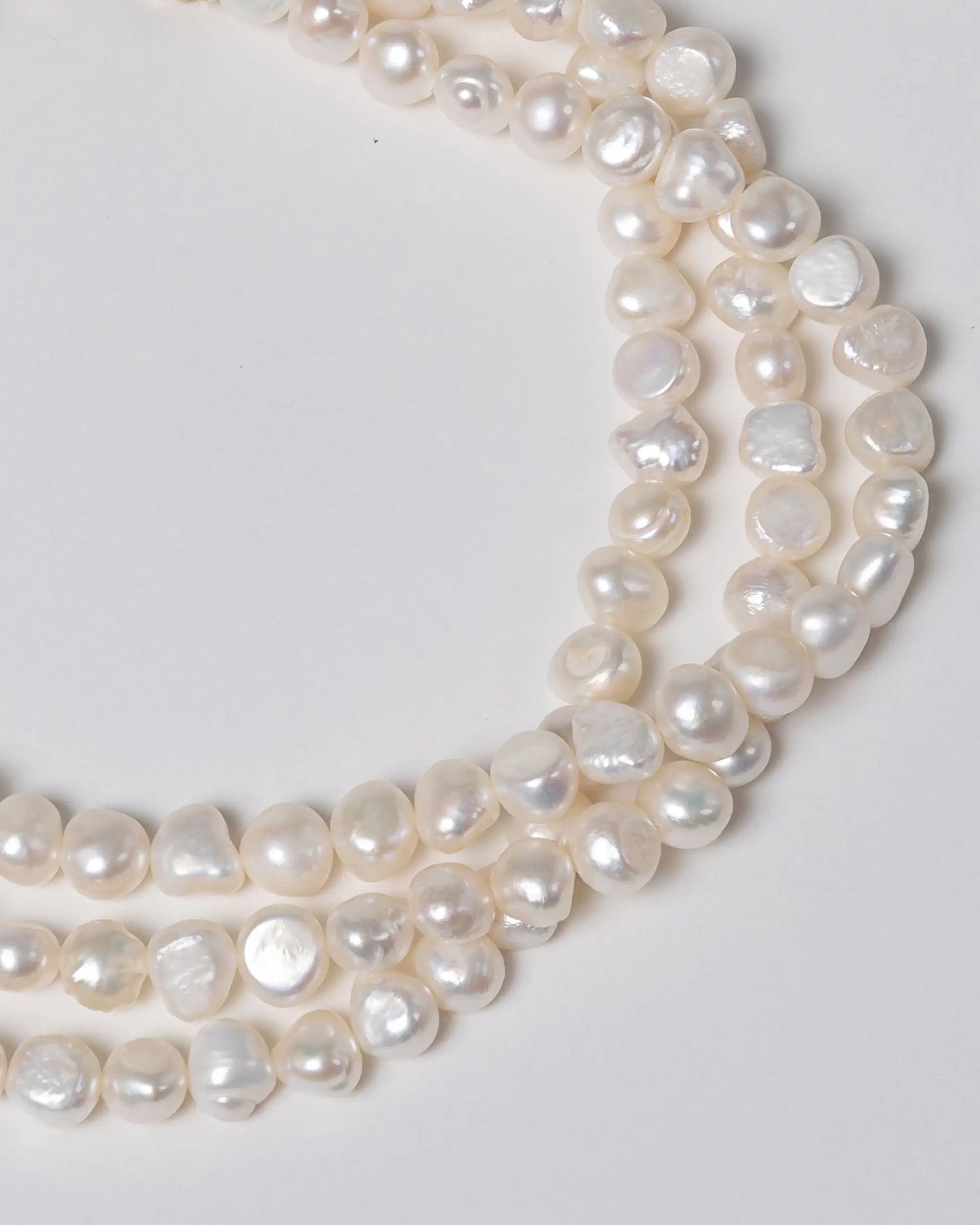 Braut Choker mit Süsswasserperlen 