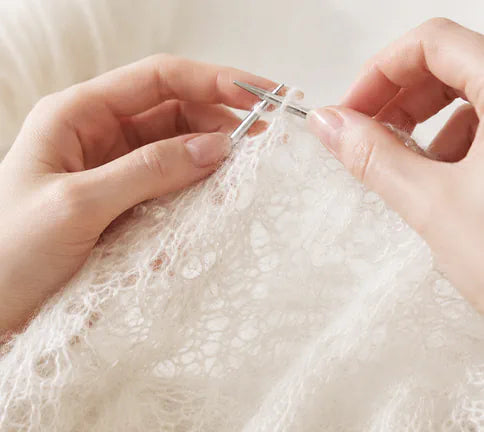 Handgestrickt in Litauen.