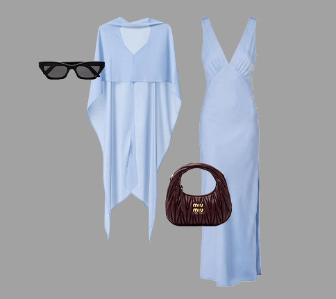 Abendkleid und Chiffonschal – das perfekte Duo für deinen grossen Auftritt