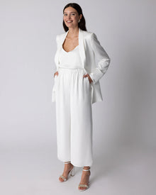 LUCA - Ivory - Braut Culotte aus Satin