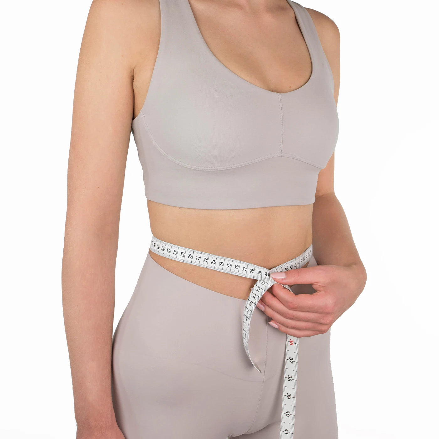 Taillenumfang ausmessen mit Massband für PIQYOURDRESS Abendmode und Brautmode