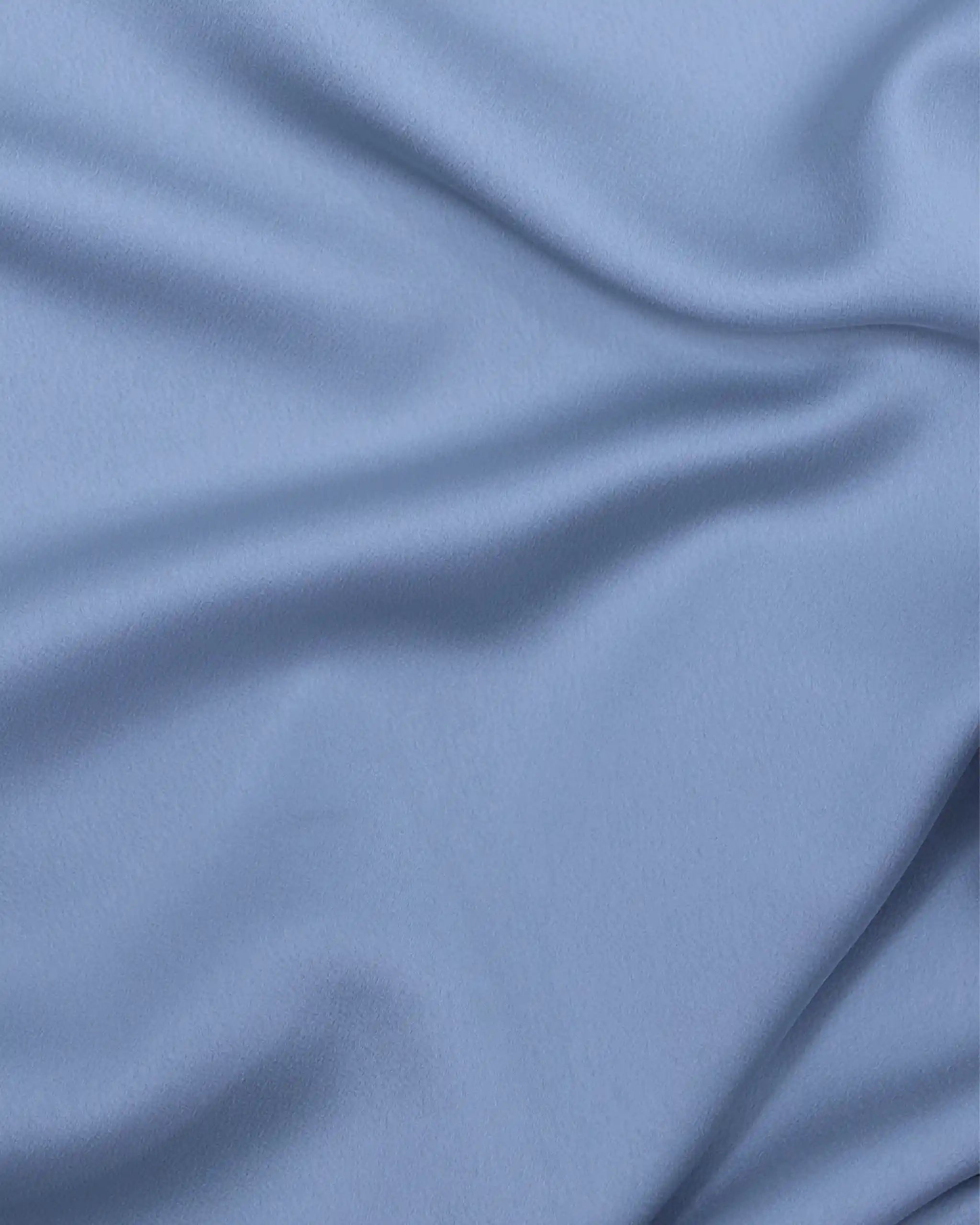 Stoff Detail Something Blue Satin