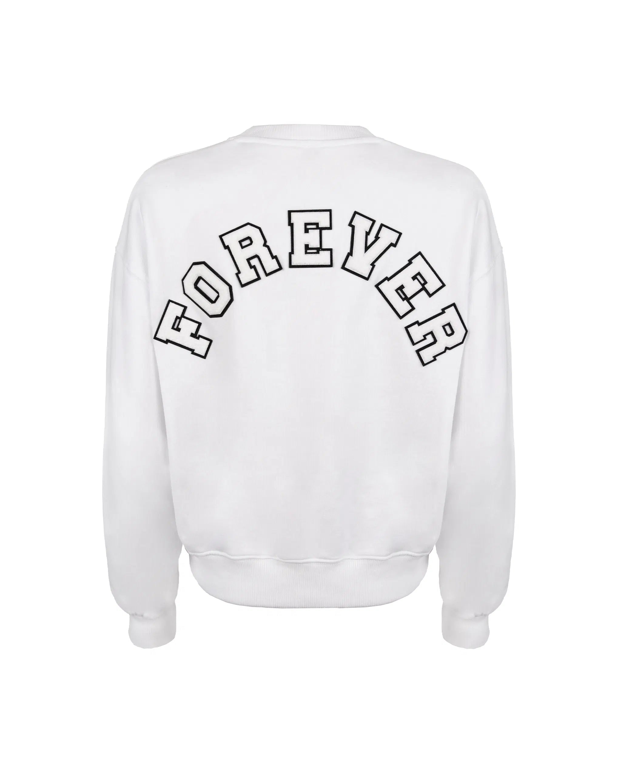 Braut Sweatshirt mit FOREVER Aufschrift Freisteller hinten