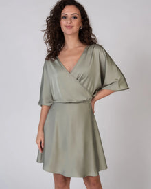 ZOE - Kurzer Satinrock