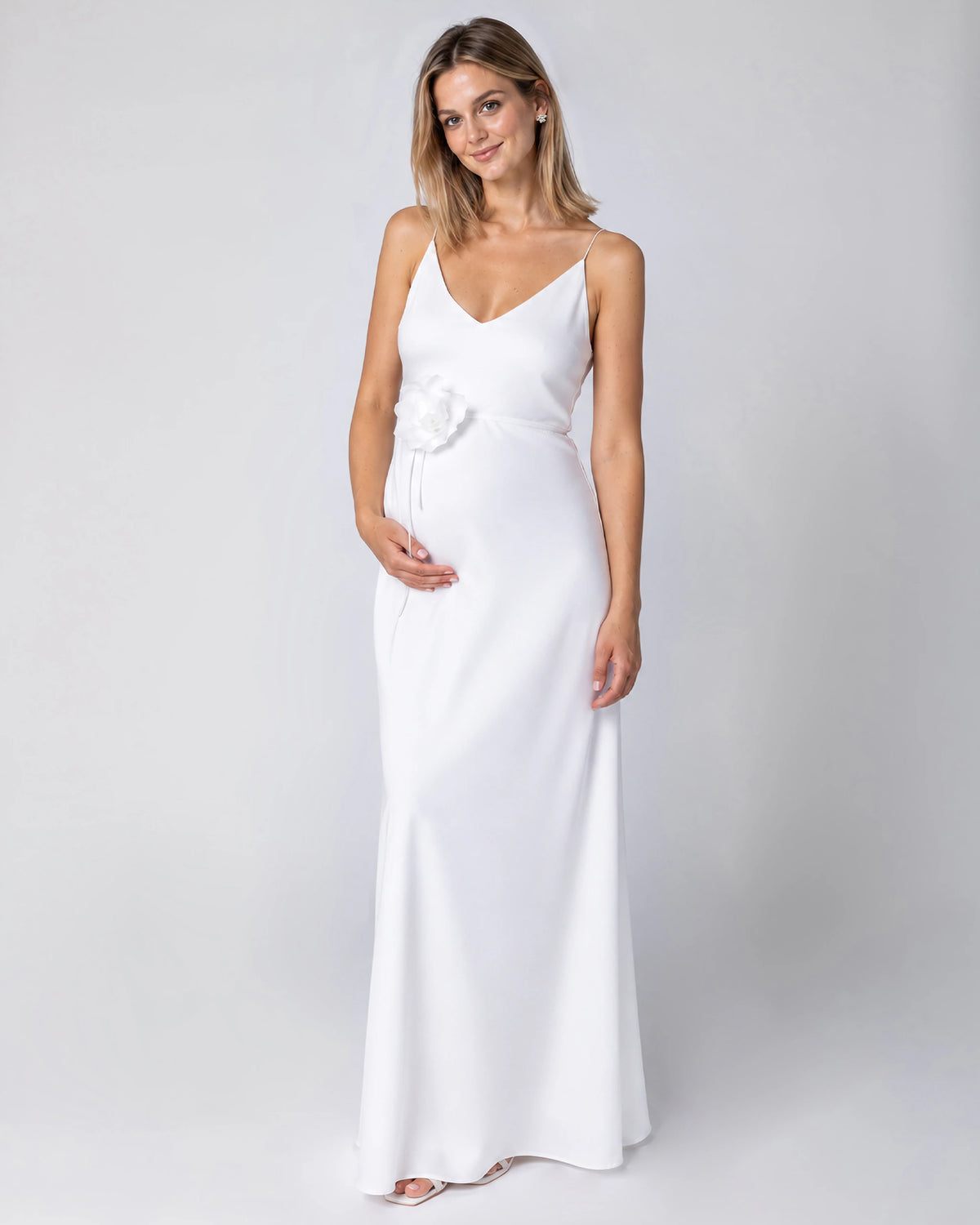 Slip Dress für Schwangere - Ansicht vorne